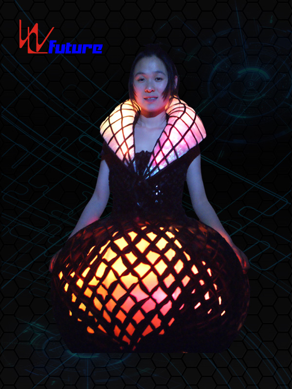 LED发光造型服装舞台演出服女士WL-09