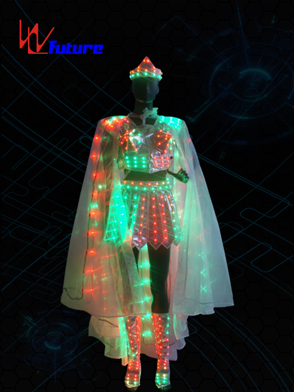 时尚摩登LED发光服带披风，LED靴子 WL-0153