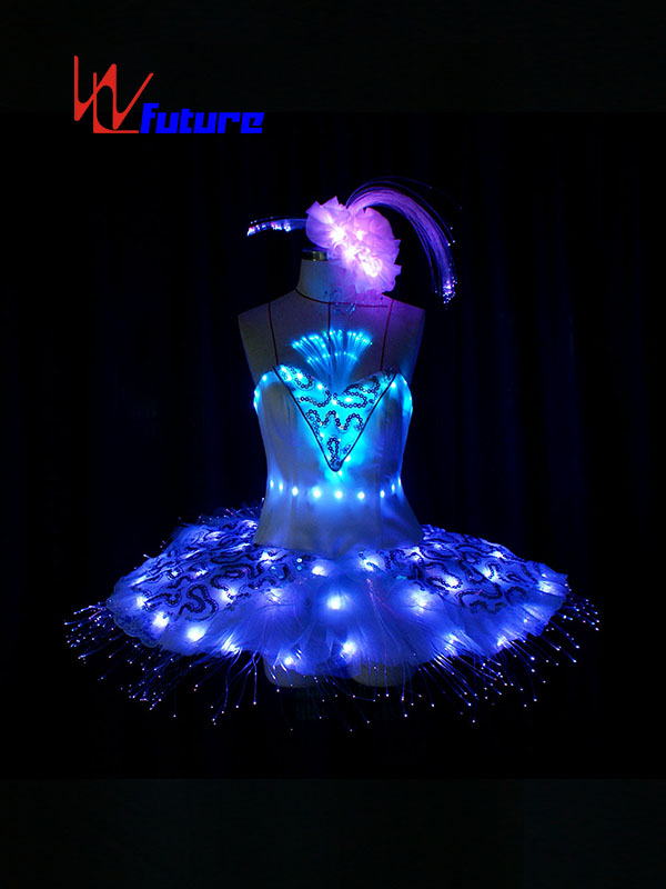 定制LED发光芭蕾舞蹈表演服大型晚会节目活动演出服 WL-033