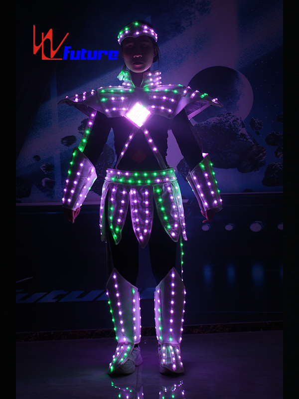 高端定制LED发光裙发光礼服舞台表演服 WL-254